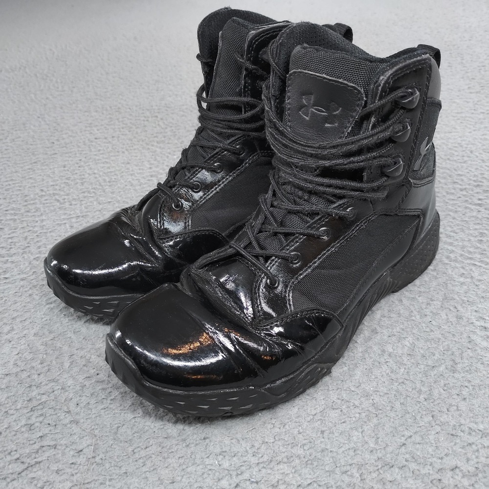 Under Armour Valsetz RTS 1.5 Tactical Boots Mens Size 8 Black Polishable Toe